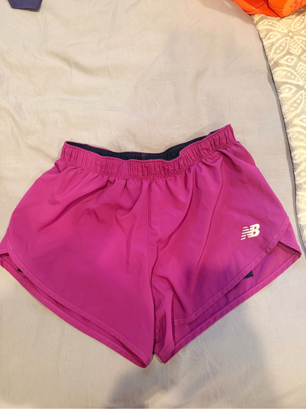 New Balance Women’s Bright Pink Athletic Shorts